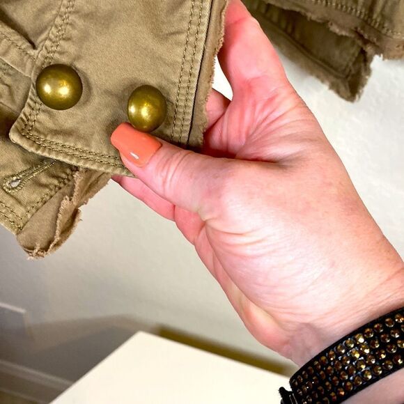 Loft Military Style Jacket Sz 4 - Picture 8 of 11